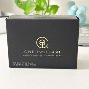 One Two Lash Magnetic Lashes BOLD ACCENT Black NEW